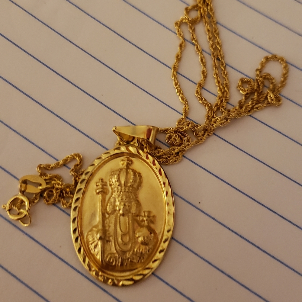 Real 18k saudi gold 18"